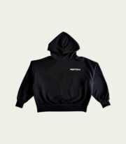 Boxy Hoodie - Black - Image 2